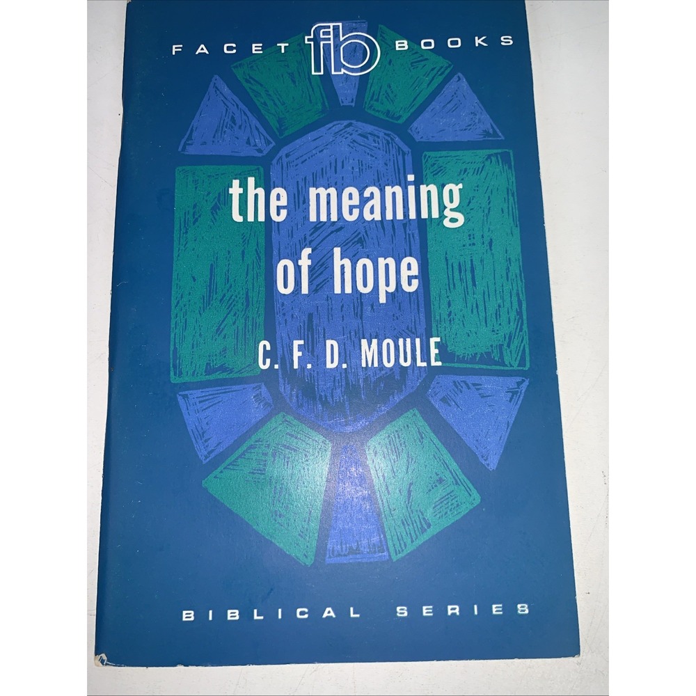 Facet Books The Meaning Of Hope Paperback